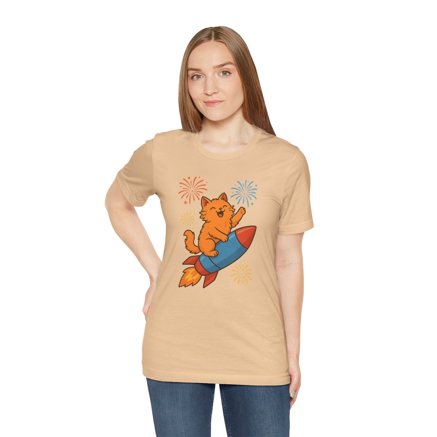 Cat Rocket T-shirt