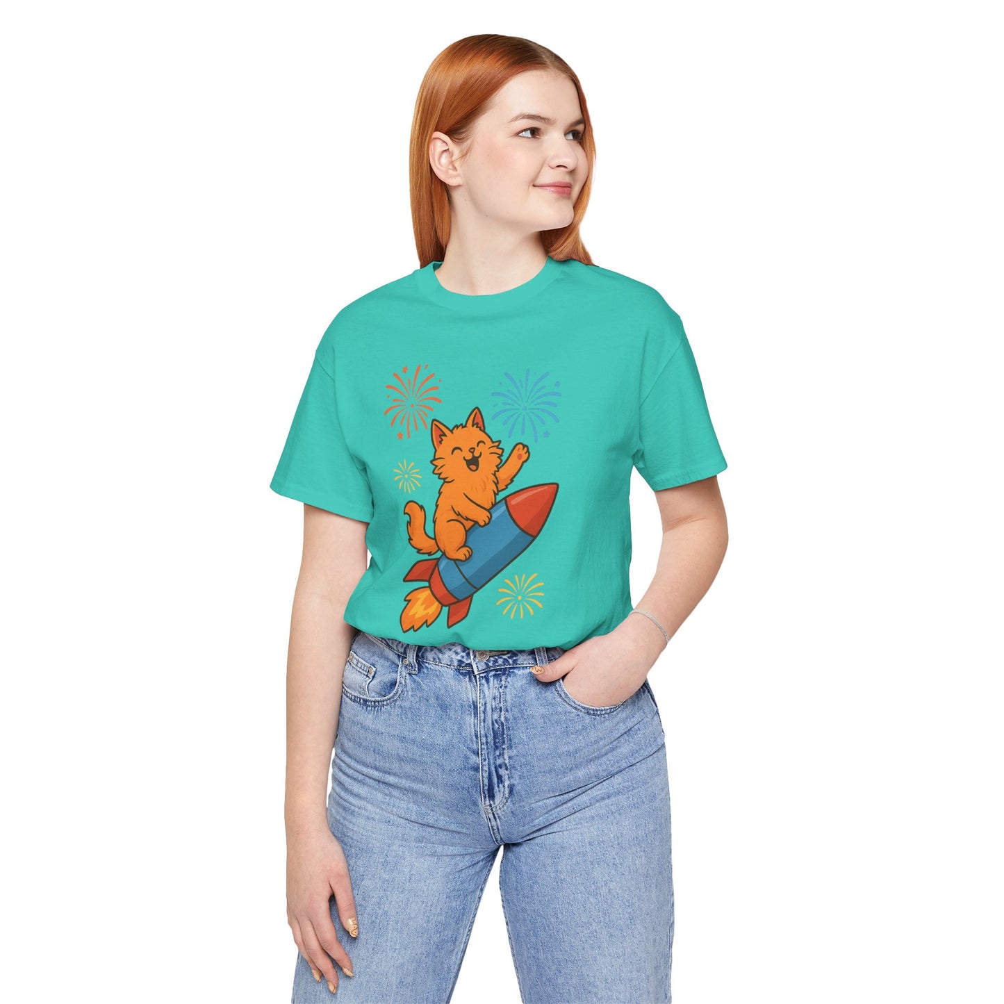 Cat Rocket T-shirt