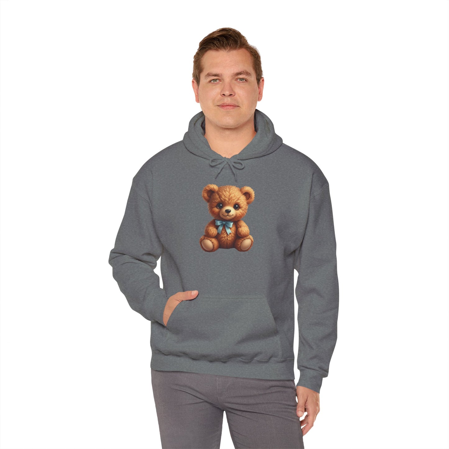 Teddy Bear Hoodie Sweatshirt - Cozy Unisex Heavy Blend™