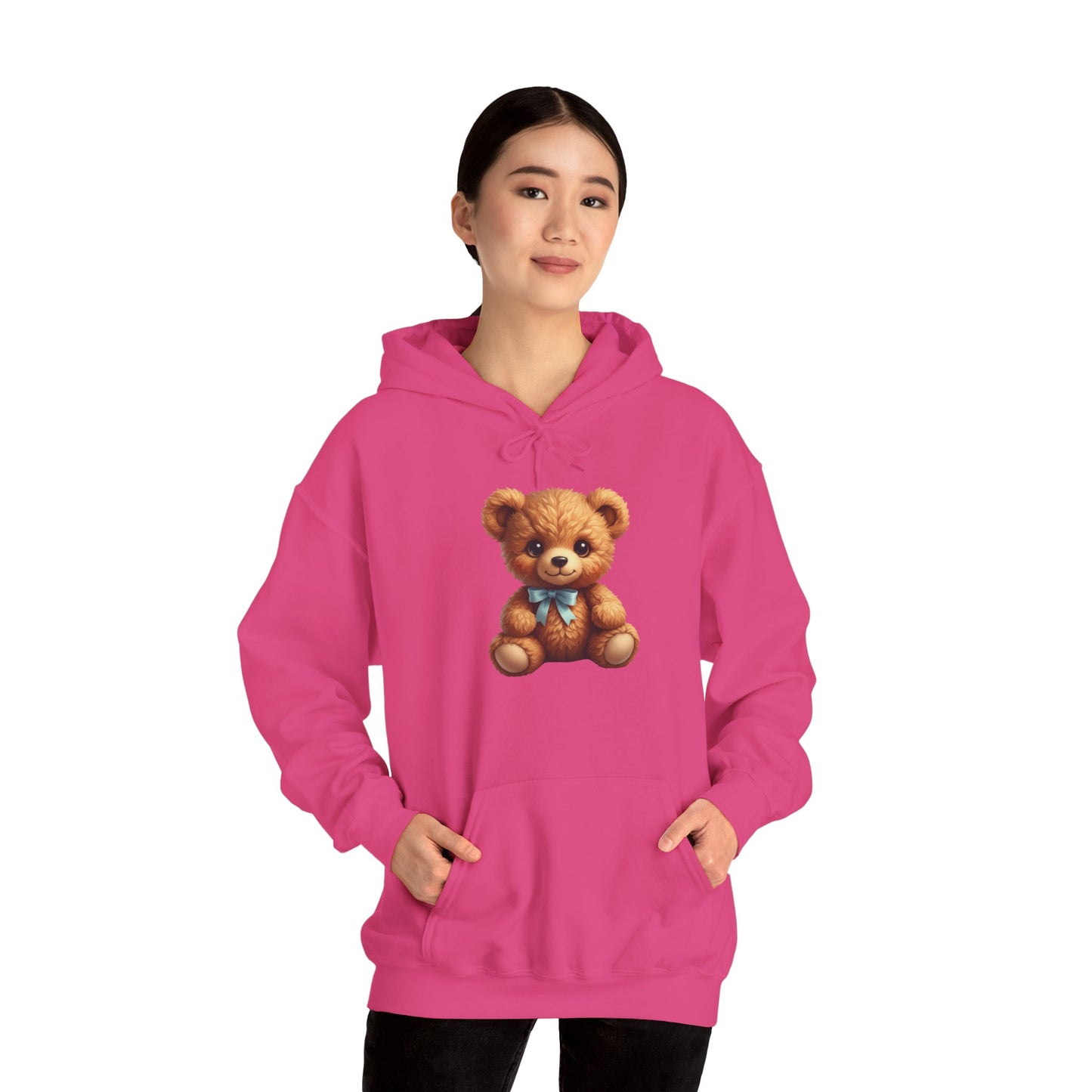 Teddy Bear Hoodie Sweatshirt - Cozy Unisex Heavy Blend™