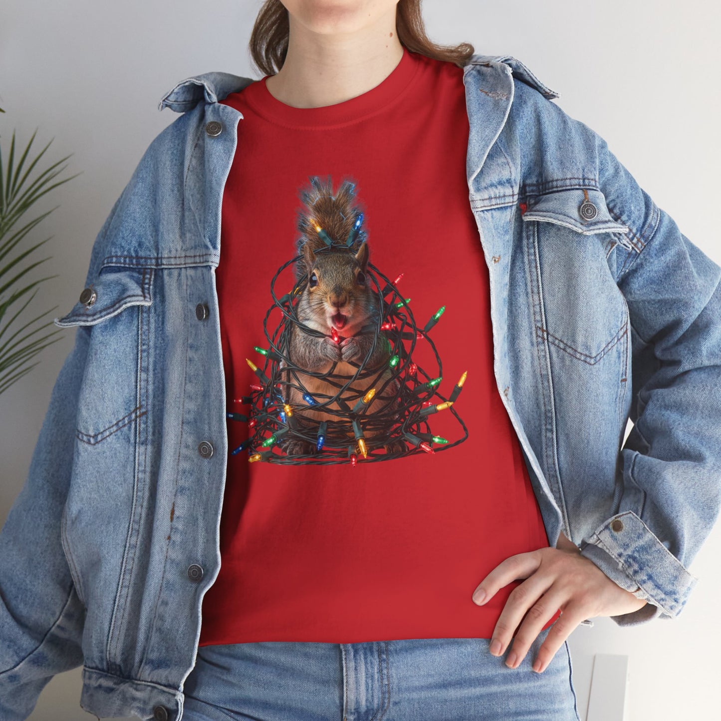 Christmas Squirrel Tee
