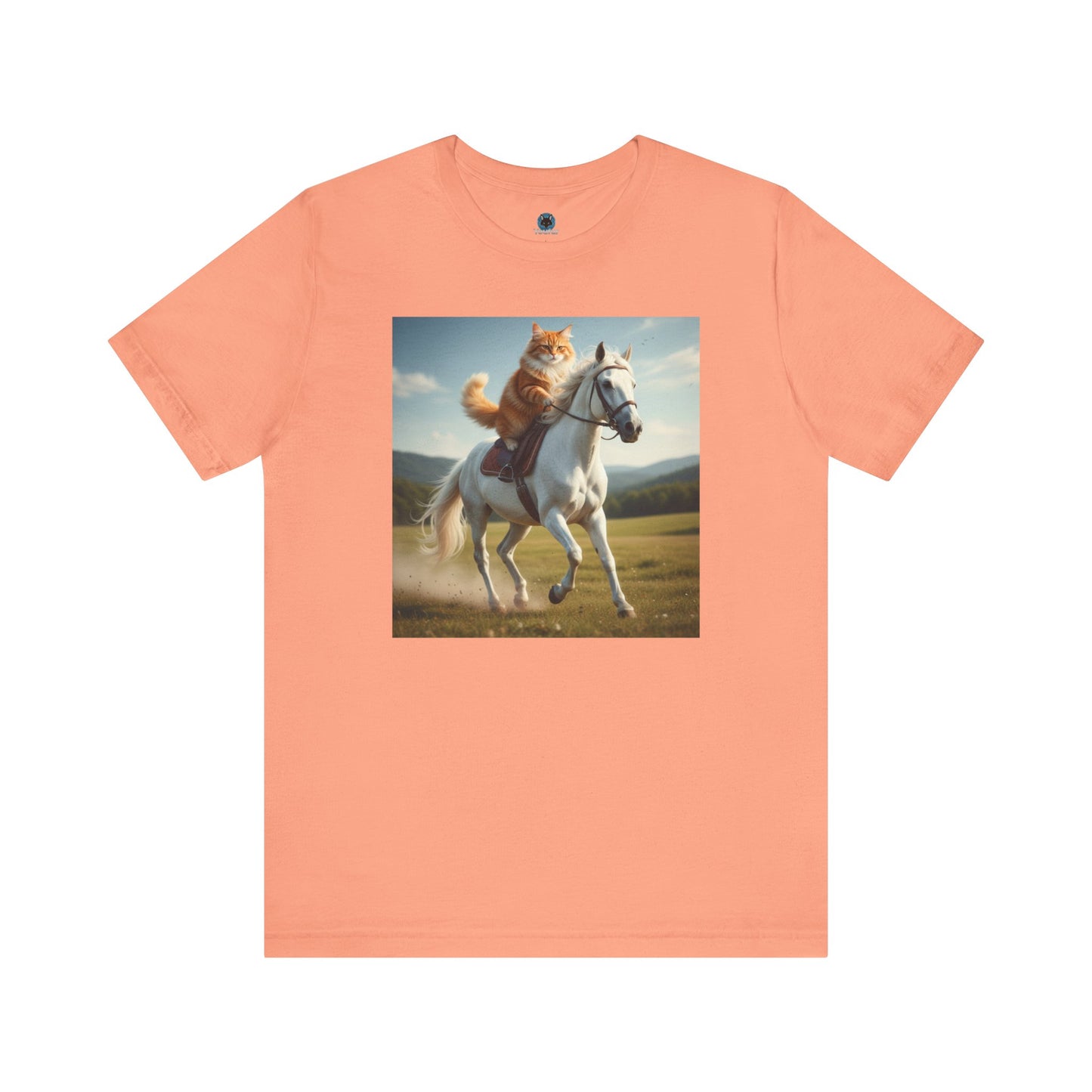 Cat Riding Horse T-Shirt