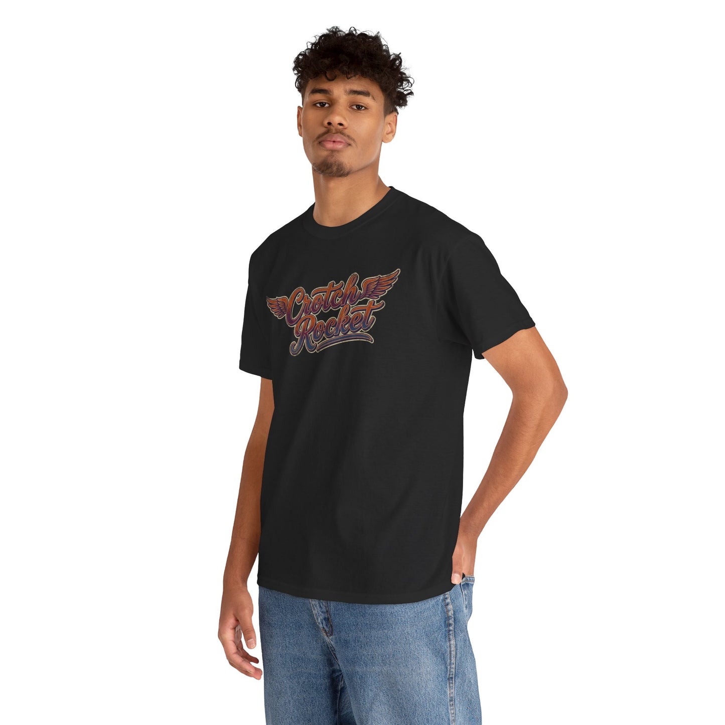 Crotch Rocket Shirt, Retro Motorcycle Tee, Funny Biker Gift, Sport Bike Apparel, Vintage Racing Top