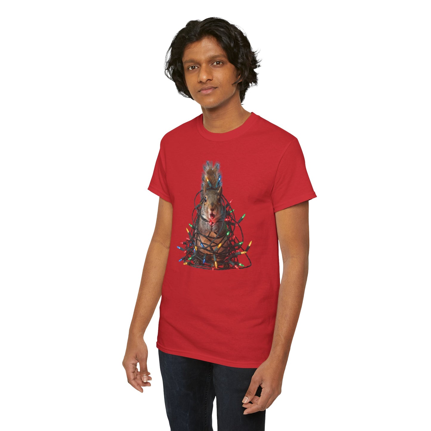 Christmas Squirrel Tee