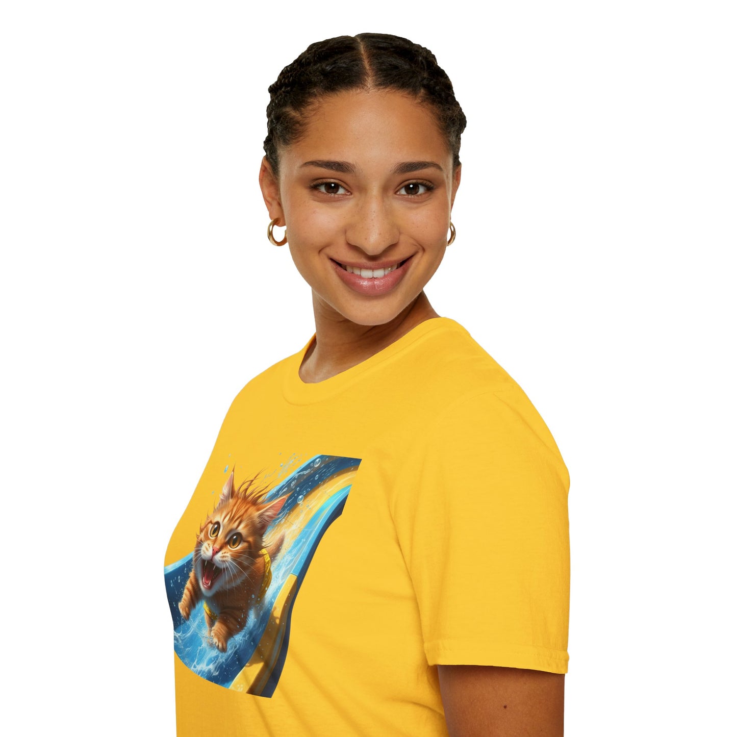 Cat Water Slide T-Shirt