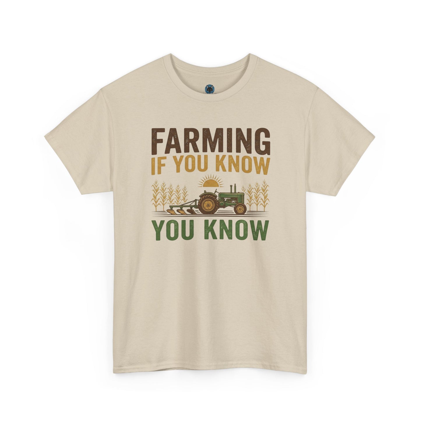 Farming If You Know you Know | Vintage Tractor Shirt | Rustic Farm Life | Agriculture Lovers Graphic Tee | Country Style Farmhouse Clothing
