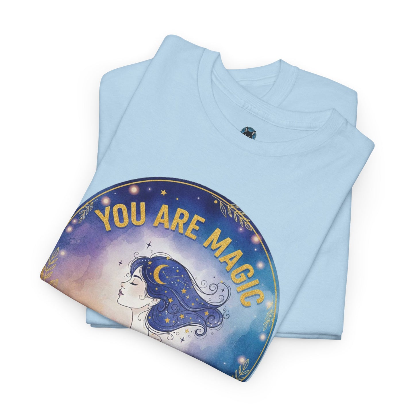 You Are Magic Astronaut Girl T-Shirt | Space Galaxy Moon Graphic Tee
