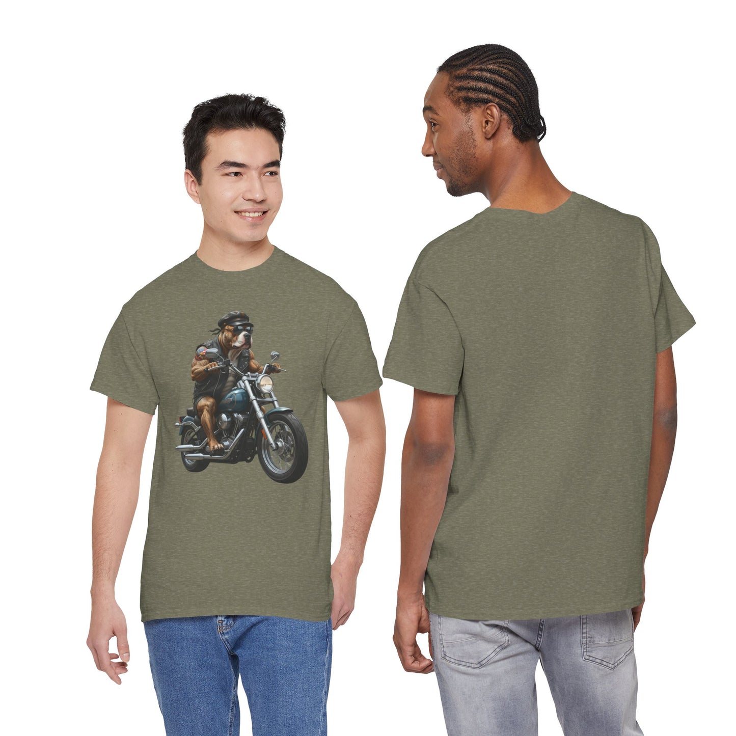 Dog Riding a Motorcycle T-Shirt
