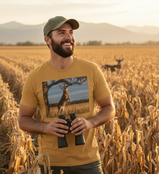 Deer T-shirt - Whitetail Buck Design