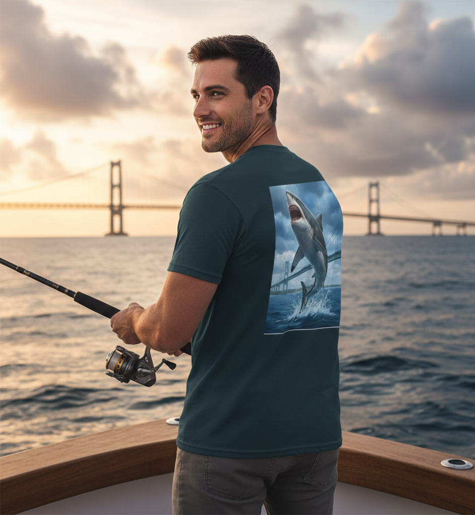 Shark Jumping T-Shirt - Unisex Tee
