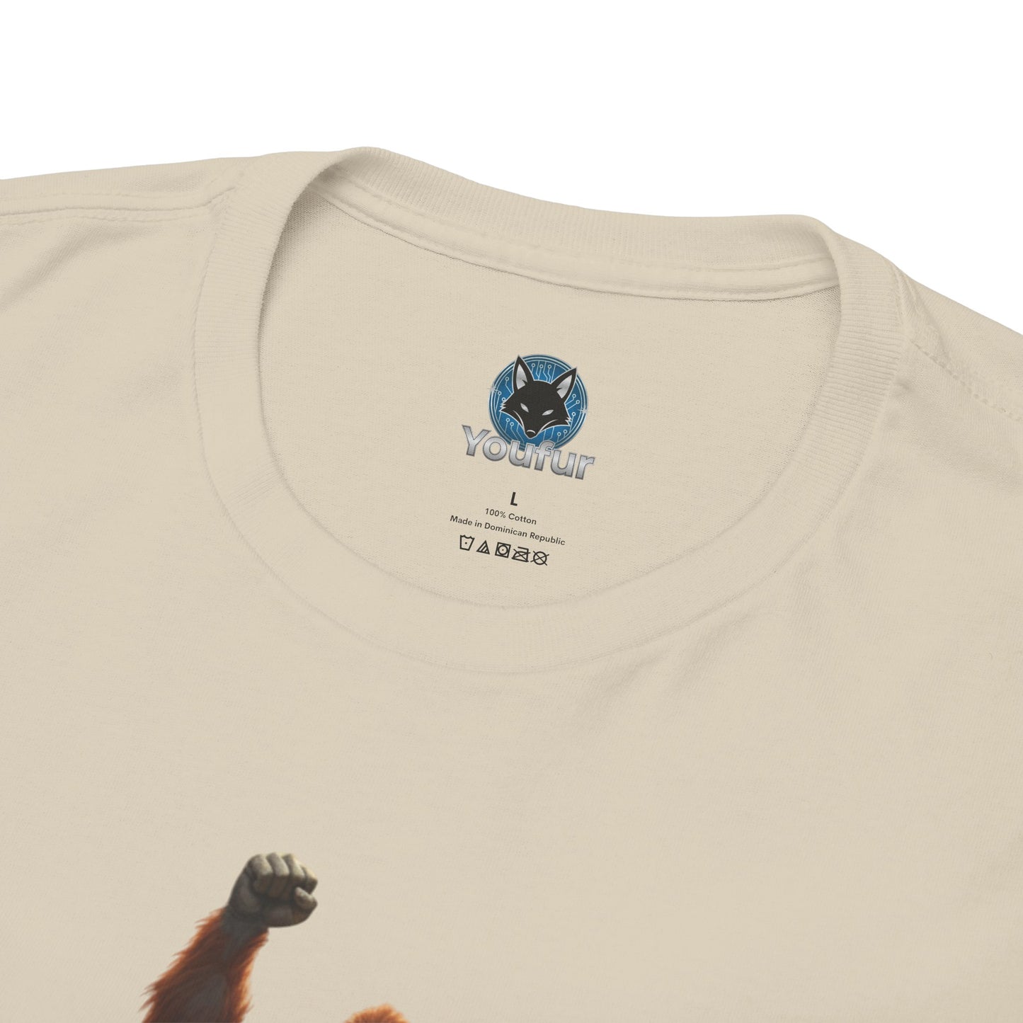 Bigfoot Riding Elephant Unisex T-Shirt