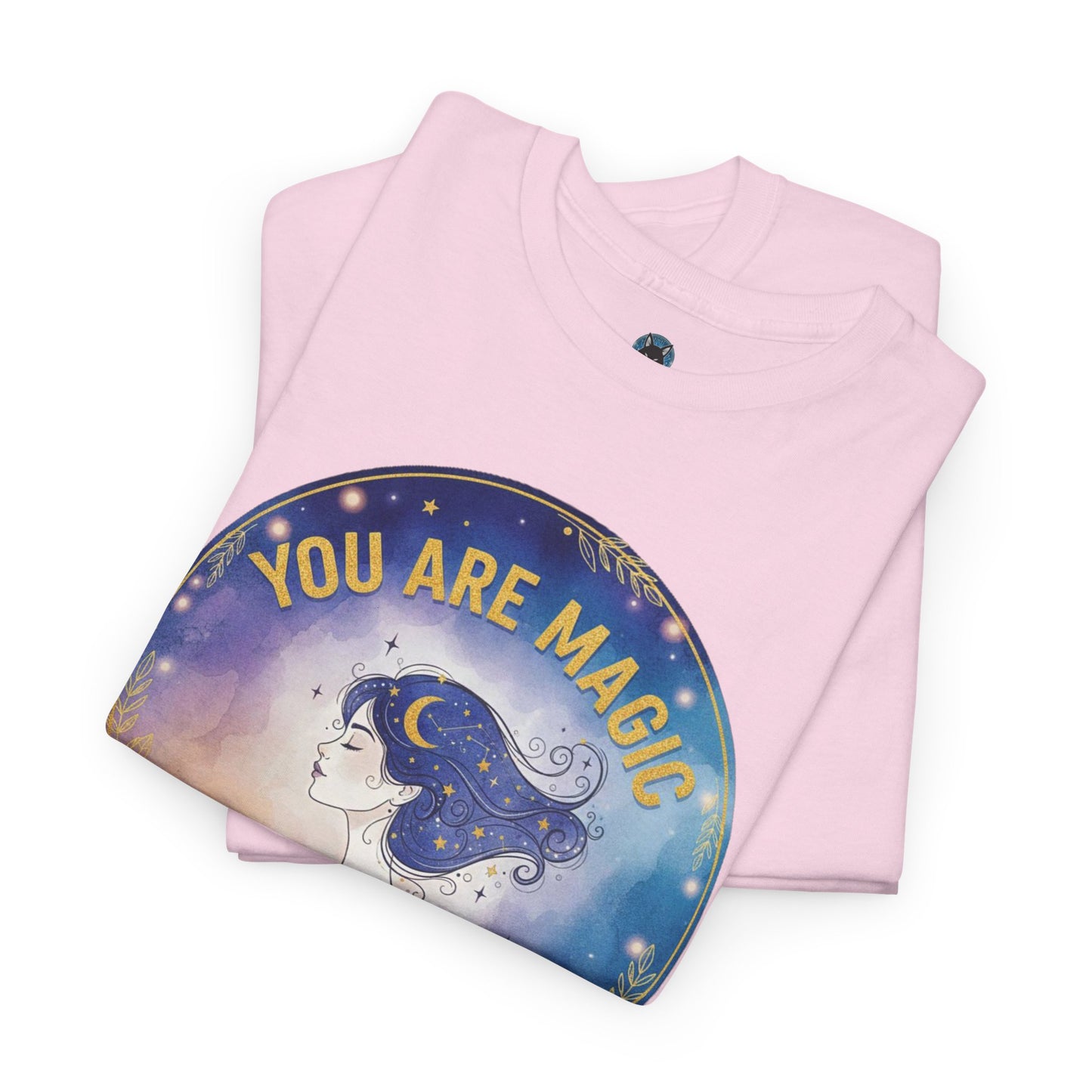 You Are Magic Astronaut Girl T-Shirt | Space Galaxy Moon Graphic Tee
