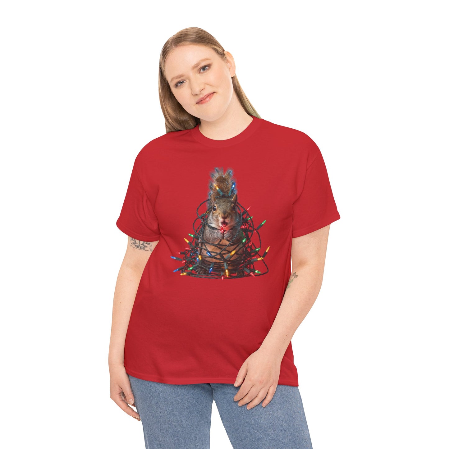 Christmas Squirrel Tee