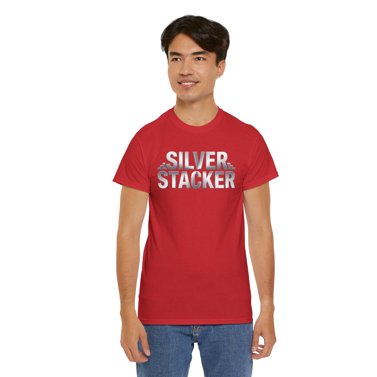 Silver Stacker Shirt -  Precious Metal Collector Gift -  Bullion Investor Tee - Silverbug Apparel - Numismatist Top
