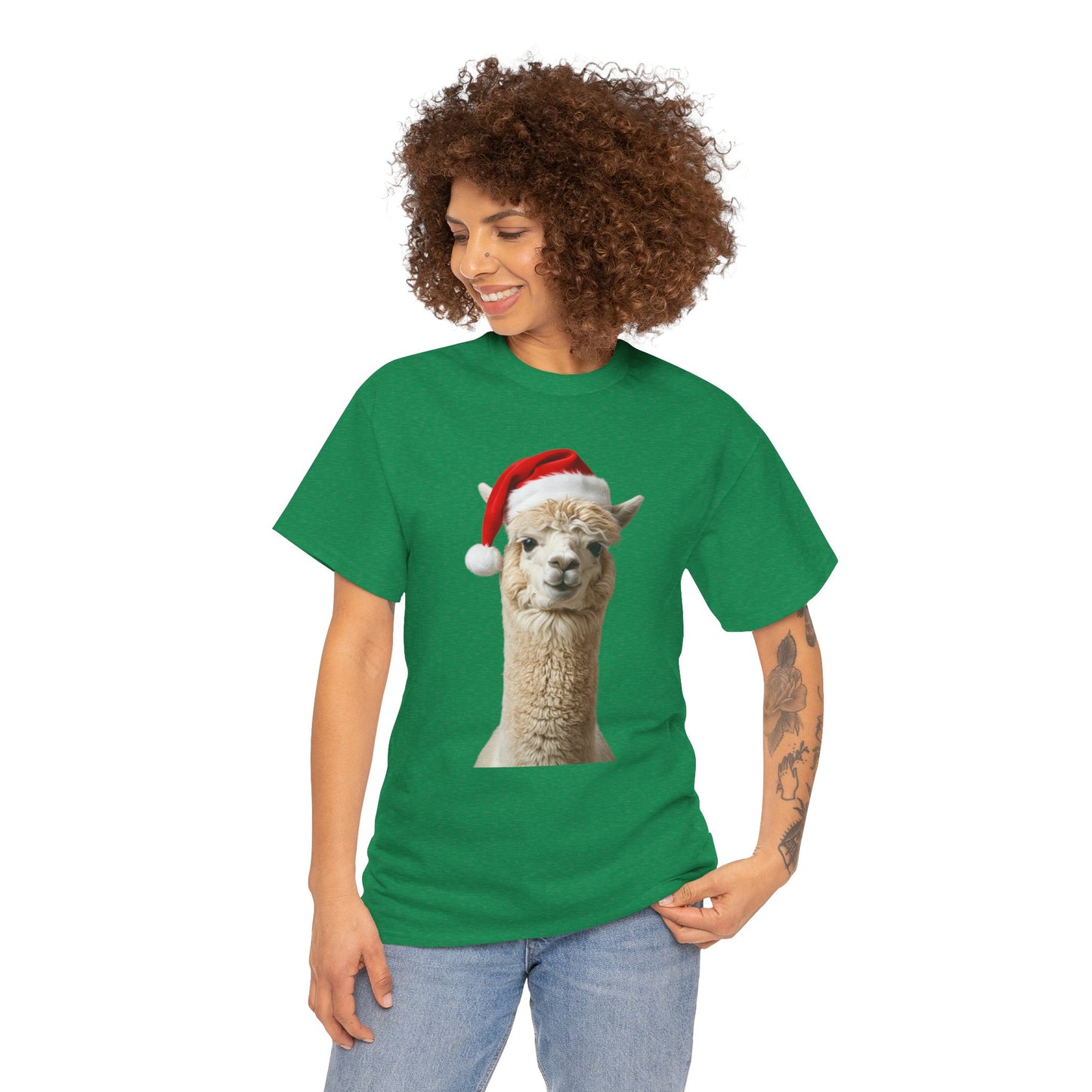 Alpaca Santa T-Shirt