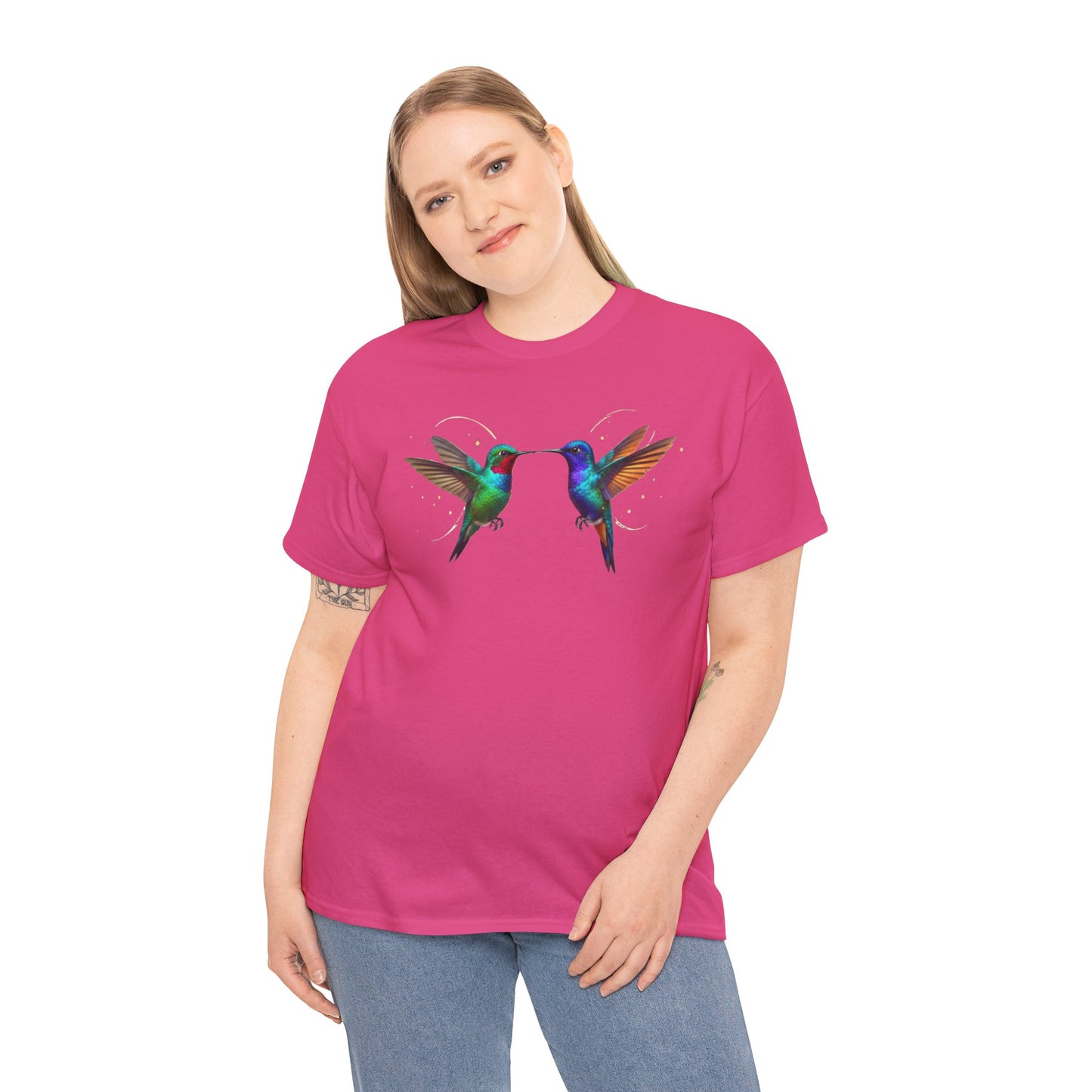 Hummingbirds T-Shirt - Unisex Heavy Cotton