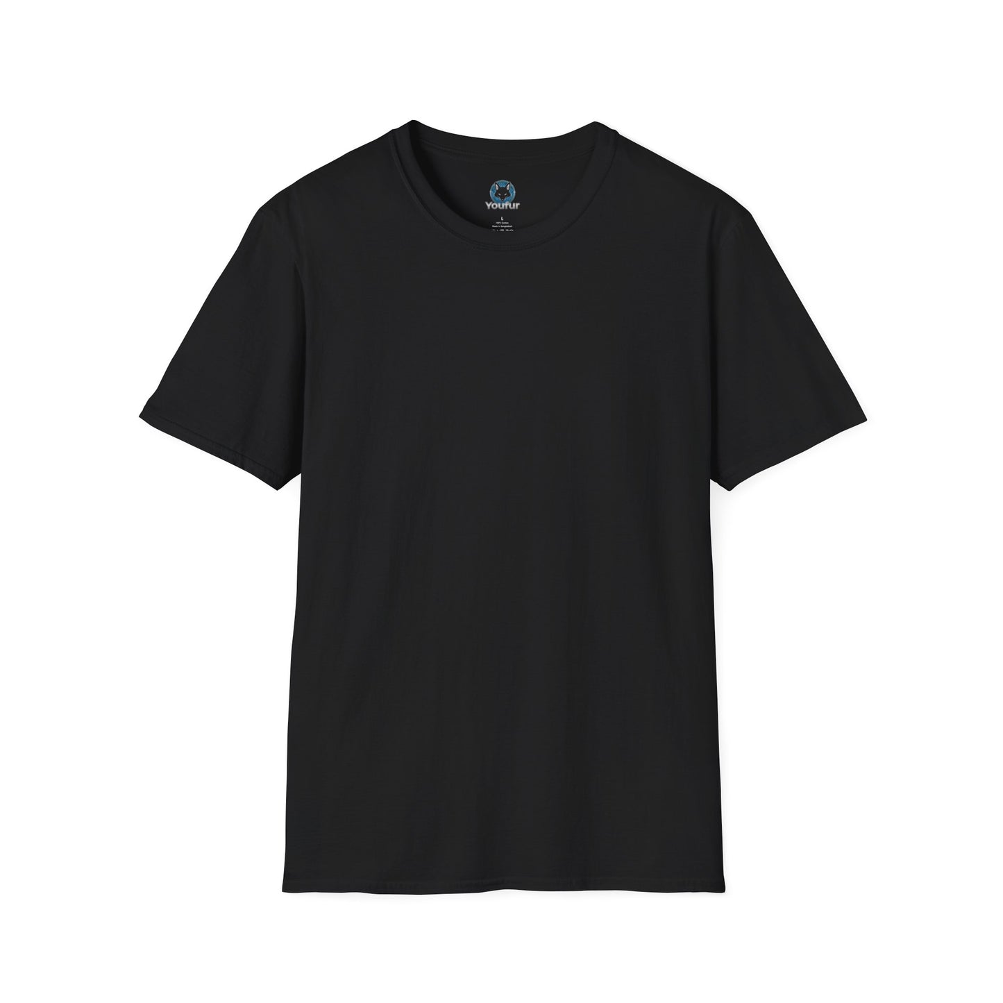 Dog Retrieving Tennis Ball Softstyle T-Shirt