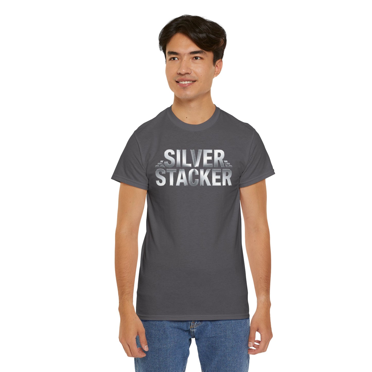 Silver Stacker Shirt -  Precious Metal Collector Gift -  Bullion Investor Tee - Silverbug Apparel - Numismatist Top