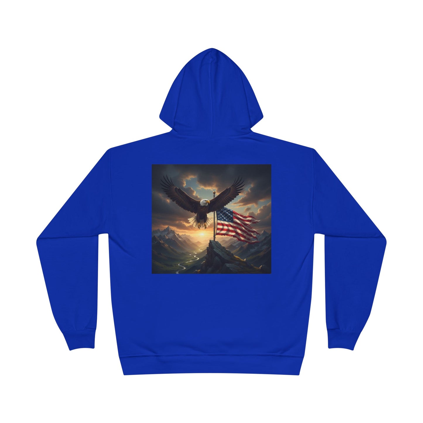 Patriotic Eagle Hoodie Sweatshirt