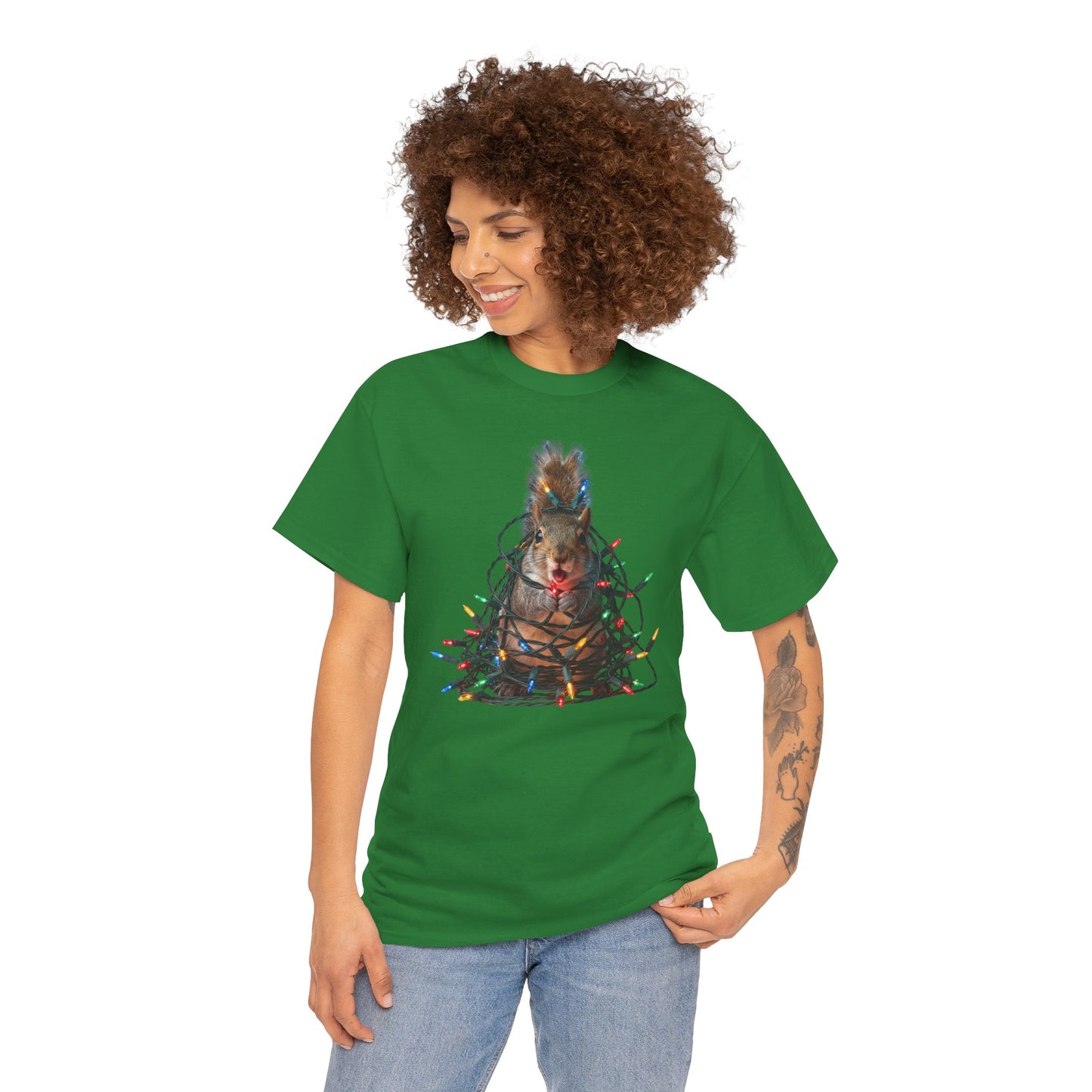 Christmas Squirrel Tee