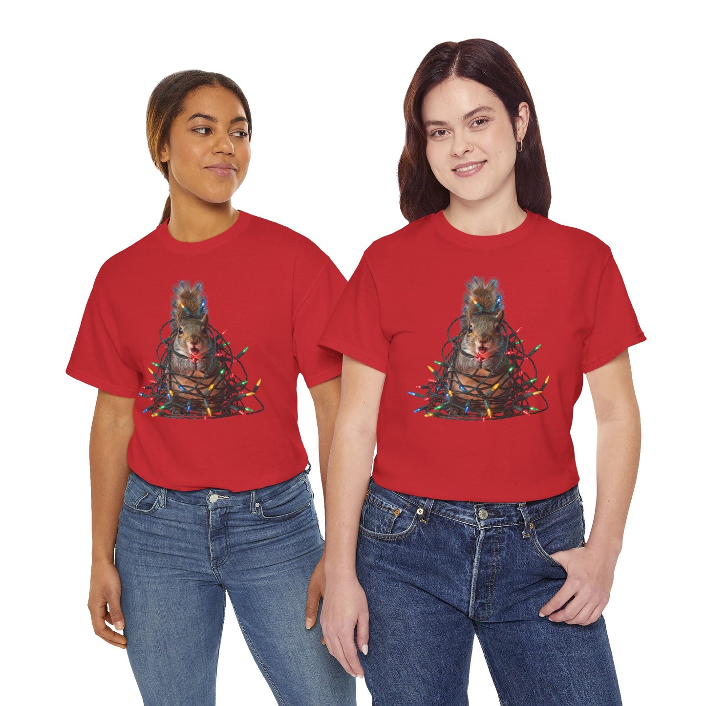Christmas Squirrel Tee
