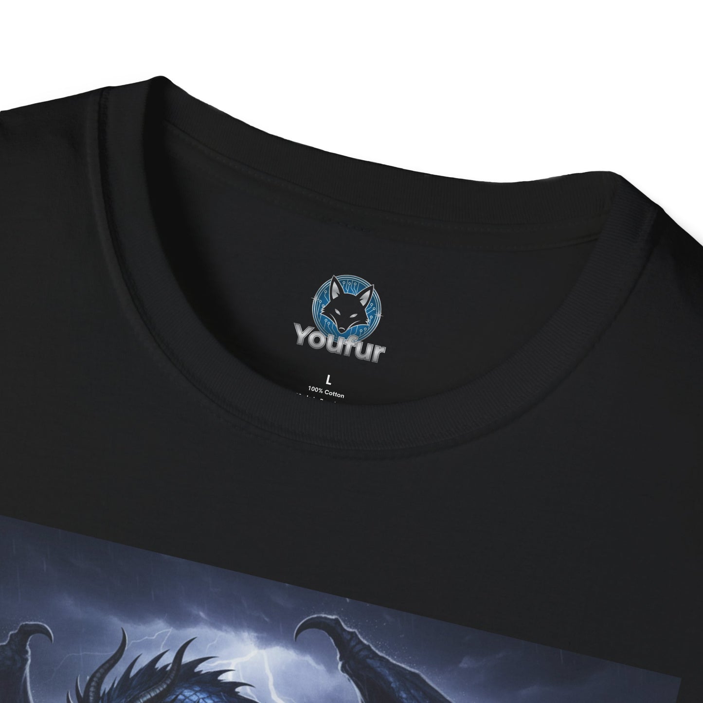 Dragon Lightning Unisex T-Shirt