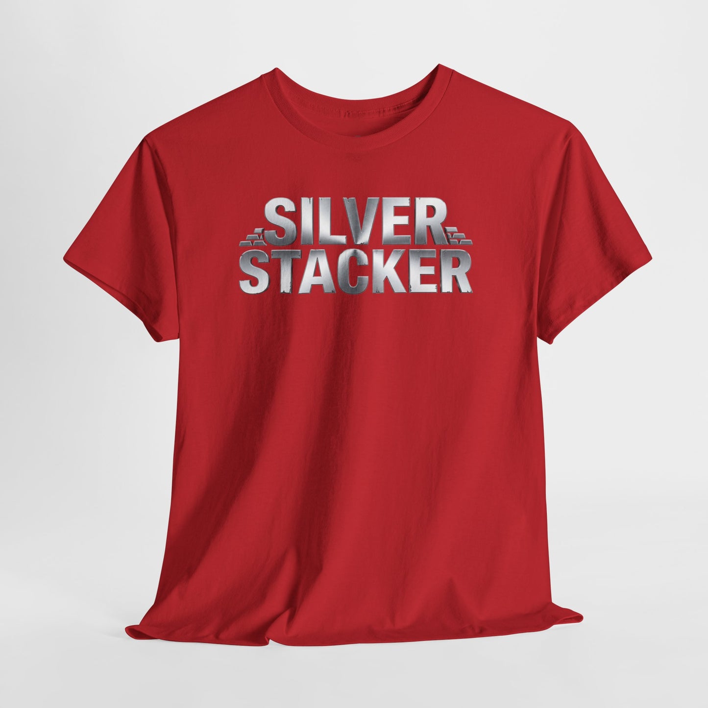 Silver Stacker Shirt -  Precious Metal Collector Gift -  Bullion Investor Tee - Silverbug Apparel - Numismatist Top