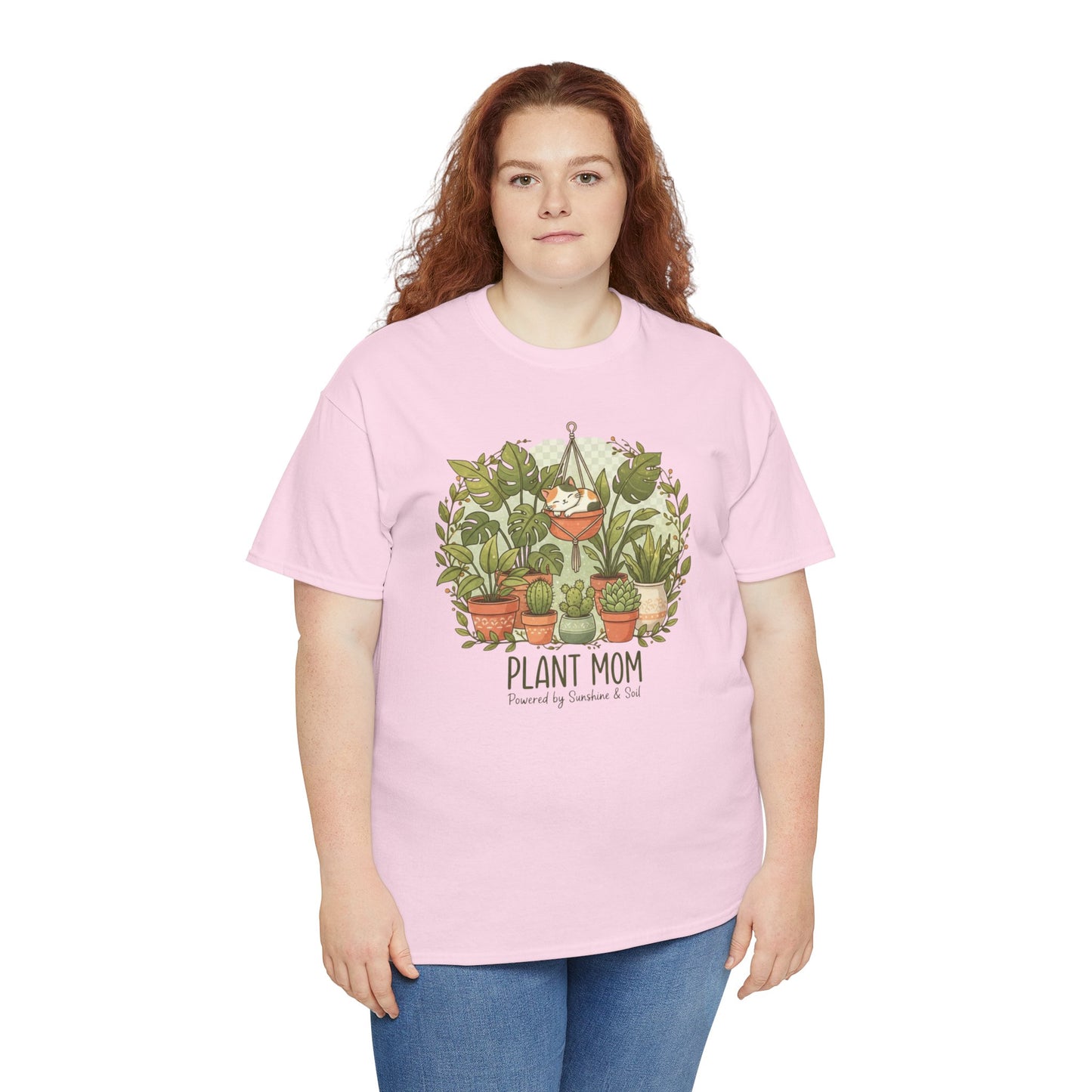 Plant Mom T-Shirt | Potted Plants Illustration, Houseplant Lover Tee