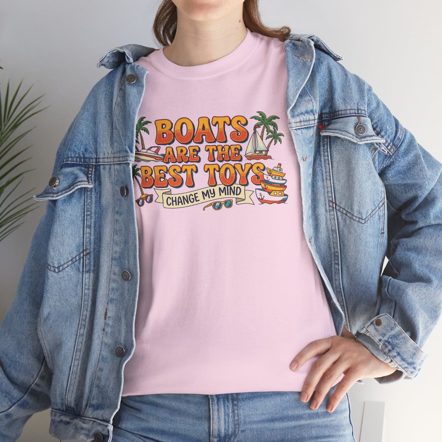 Boats Are The Best Toys Shirt - Funny Captain Gift - Summer Lake Life Tee - Nautical Boating Apparel - Vacation Top Nautical