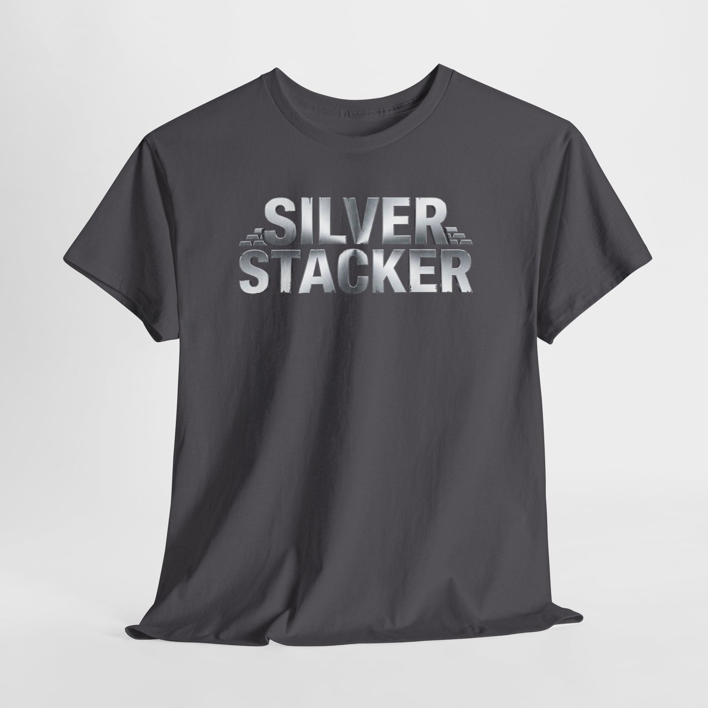 Silver Stacker Shirt -  Precious Metal Collector Gift -  Bullion Investor Tee - Silverbug Apparel - Numismatist Top