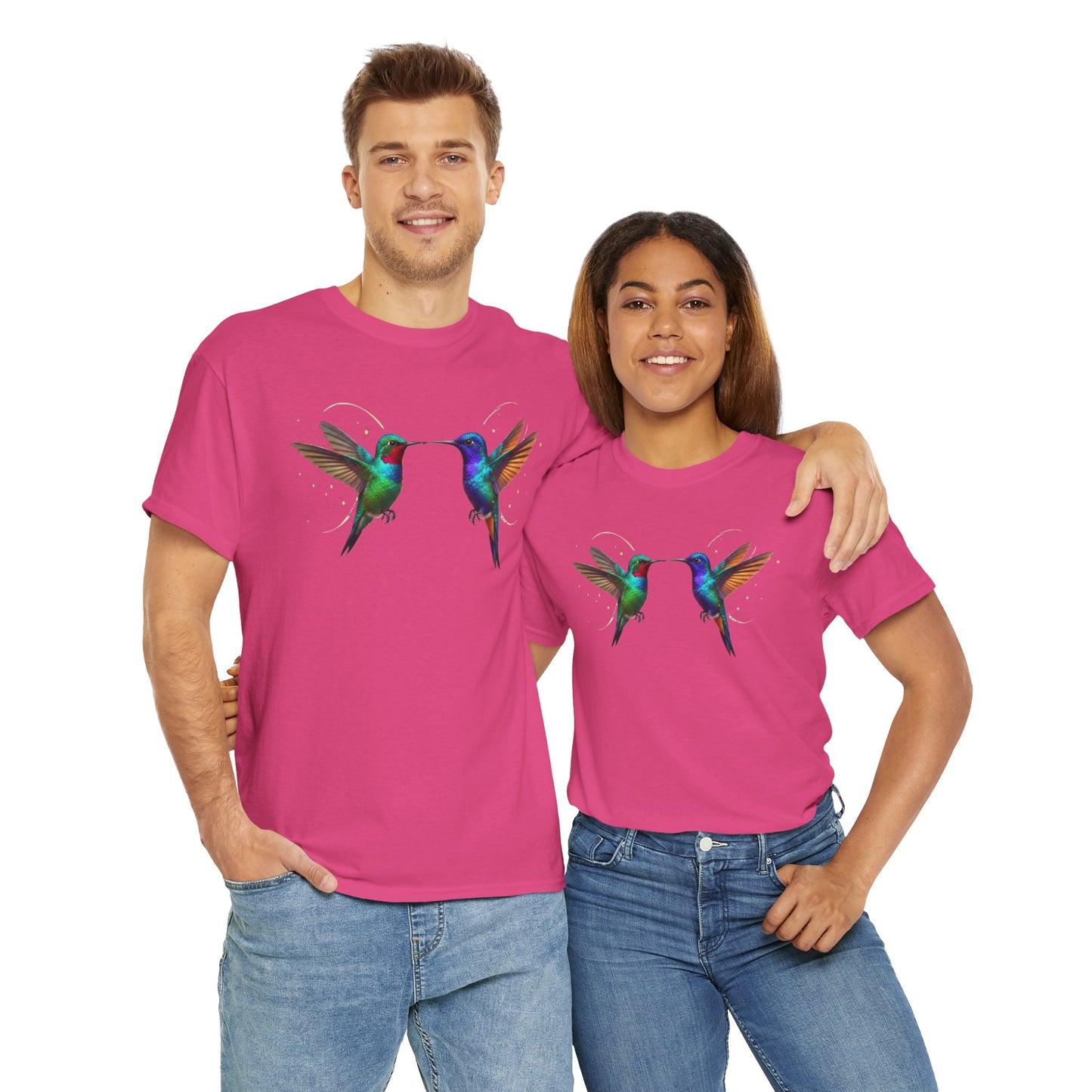 Hummingbirds T-Shirt - Unisex Heavy Cotton