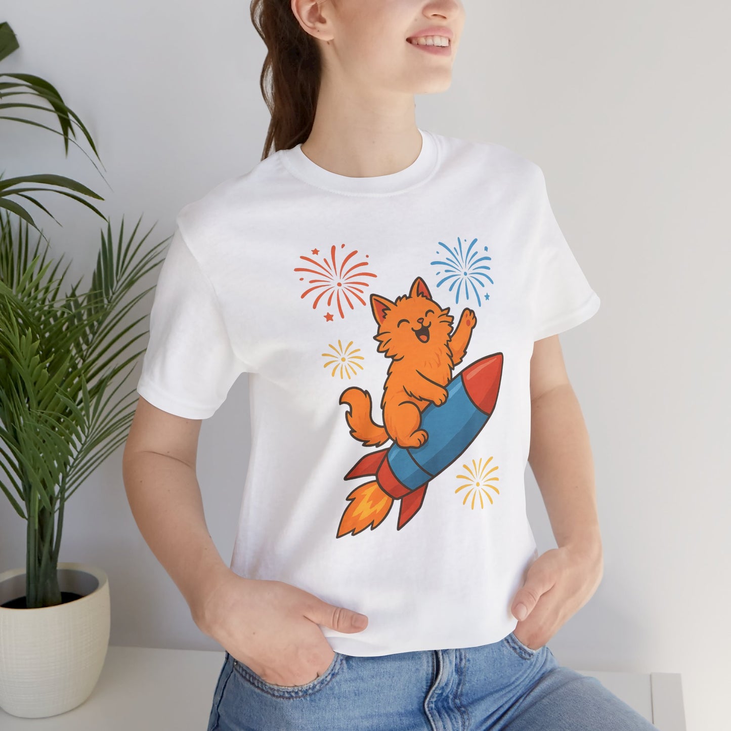 Cat Rocket T-shirt