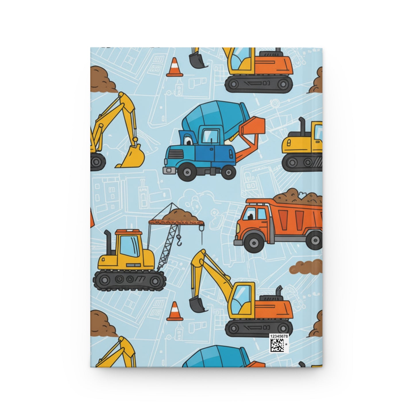 Construction Journal - Hardcover Journal Matte