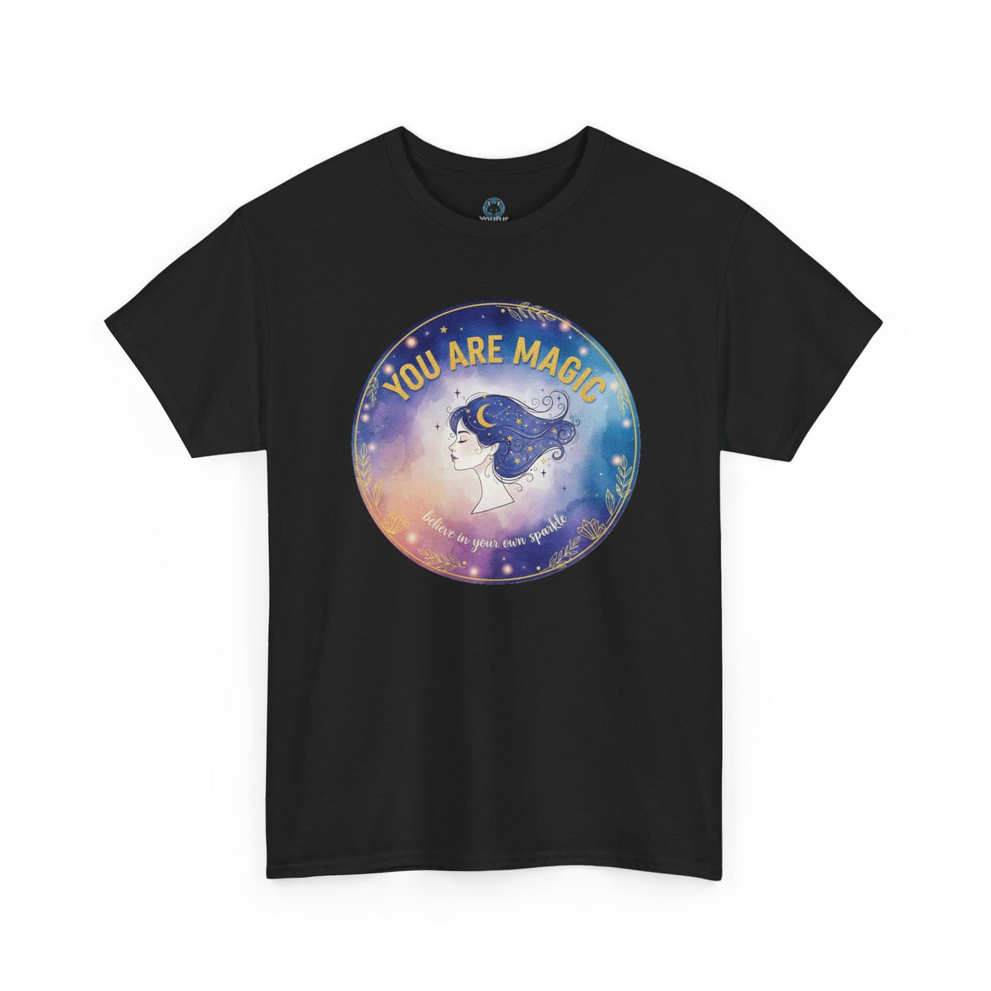 You Are Magic Astronaut Girl T-Shirt | Space Galaxy Moon Graphic Tee