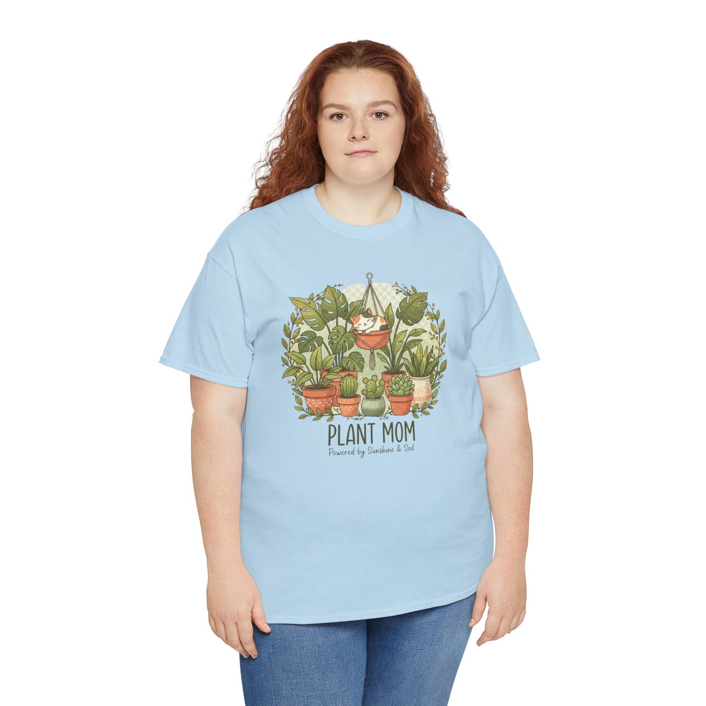 Plant Mom T-Shirt | Potted Plants Illustration, Houseplant Lover Tee