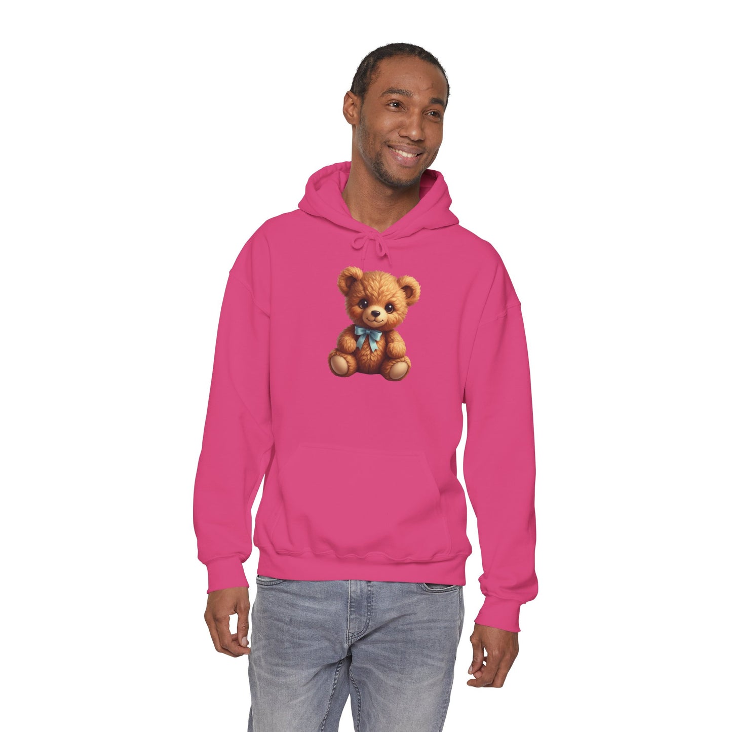 Teddy Bear Hoodie Sweatshirt - Cozy Unisex Heavy Blend™
