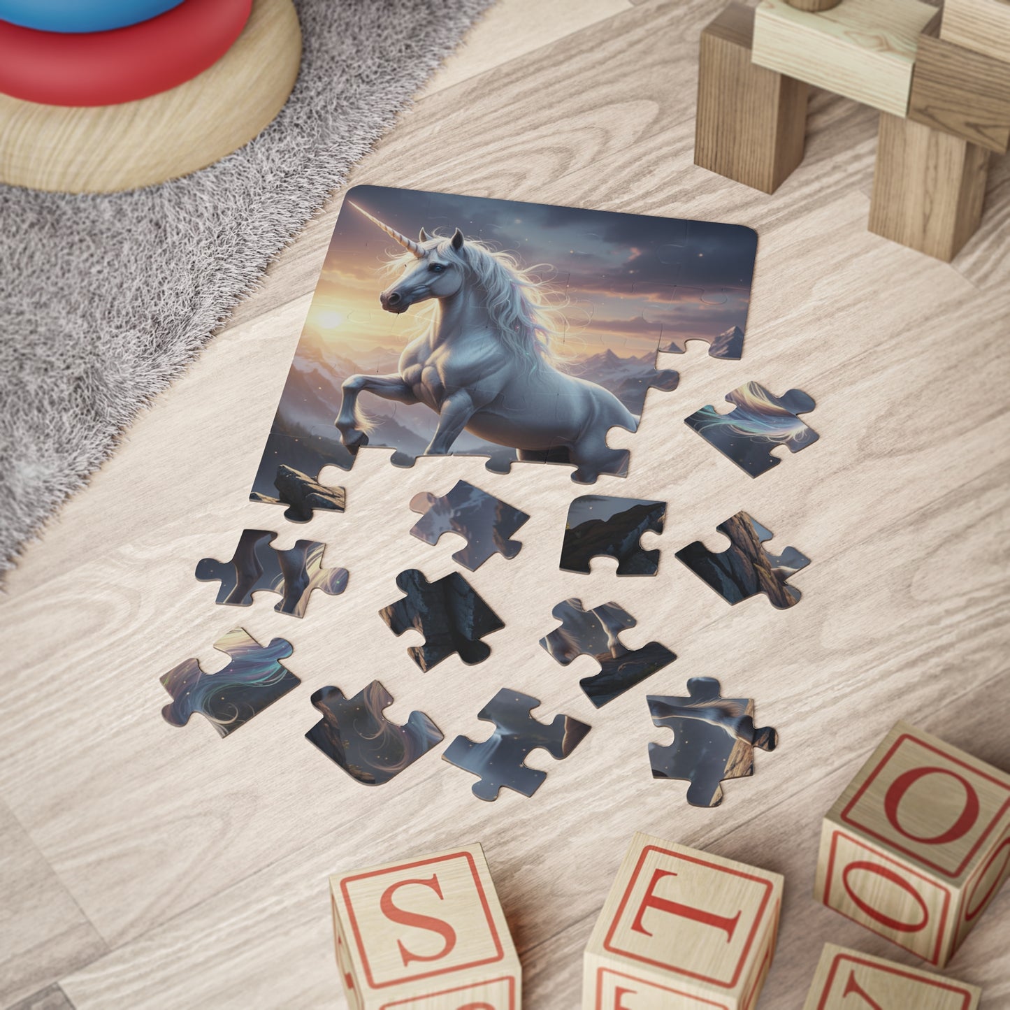 Kids' Puzzle, Unicorn