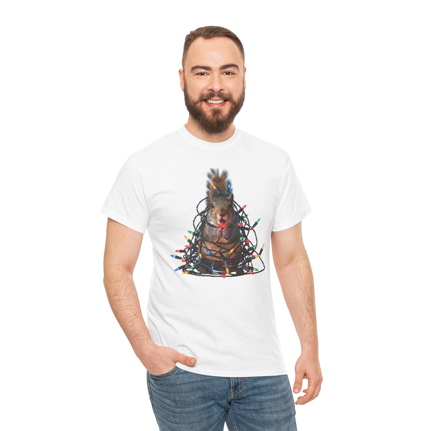 Christmas Squirrel Tee