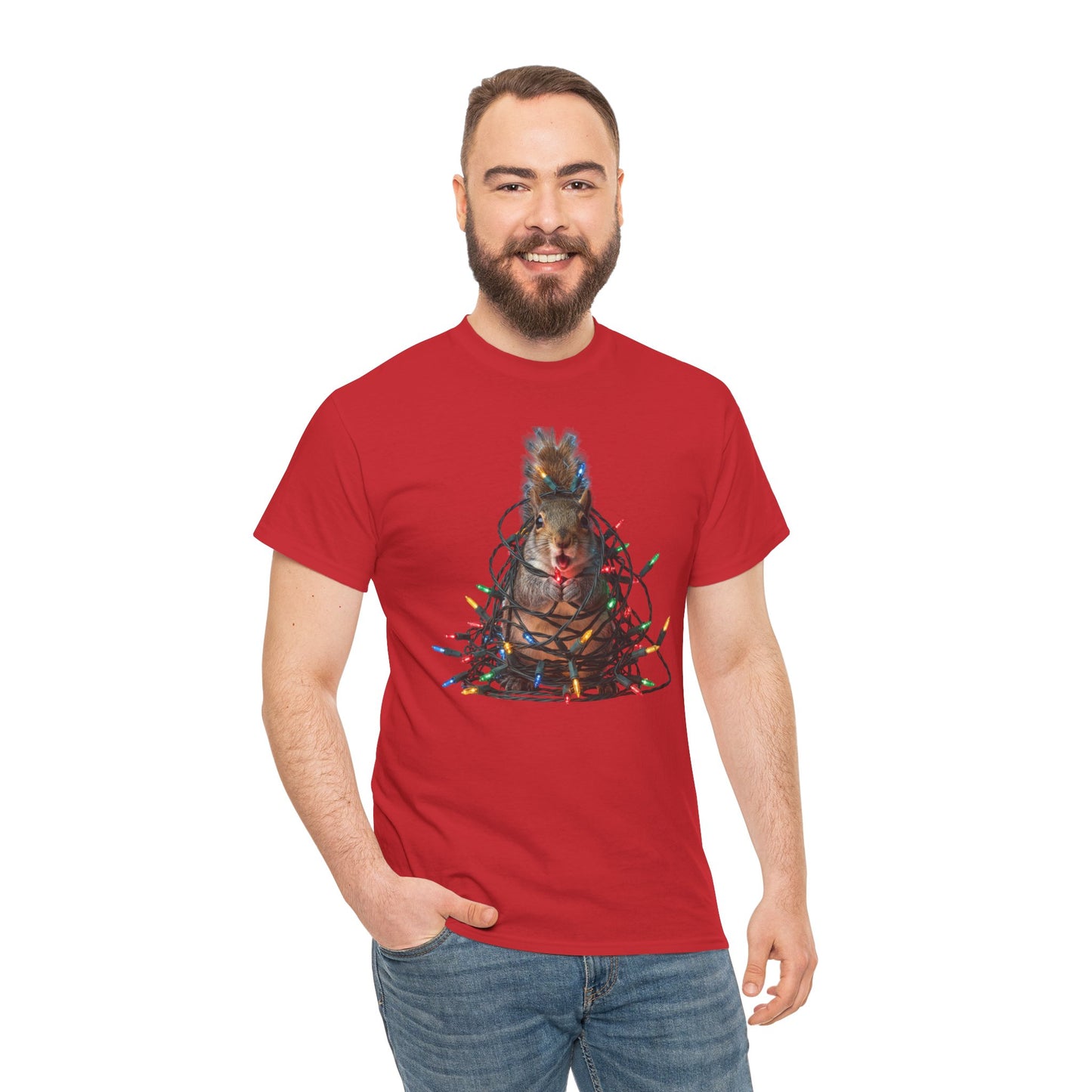 Christmas Squirrel Tee