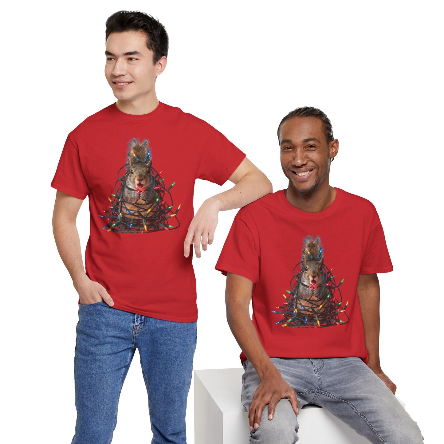Christmas Squirrel Tee