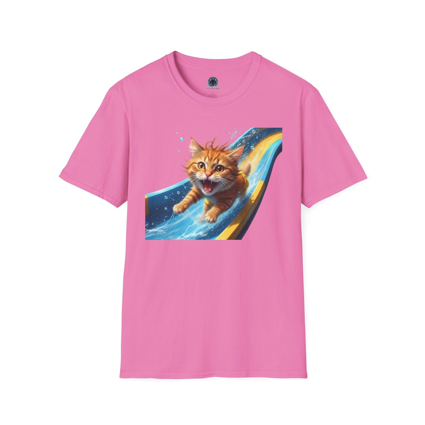 Cat Water Slide T-Shirt