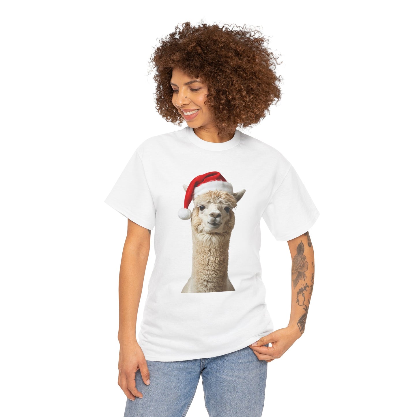 Alpaca Santa T-Shirt