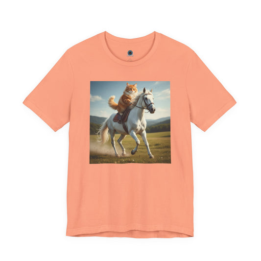 Cat Riding Horse T-Shirt