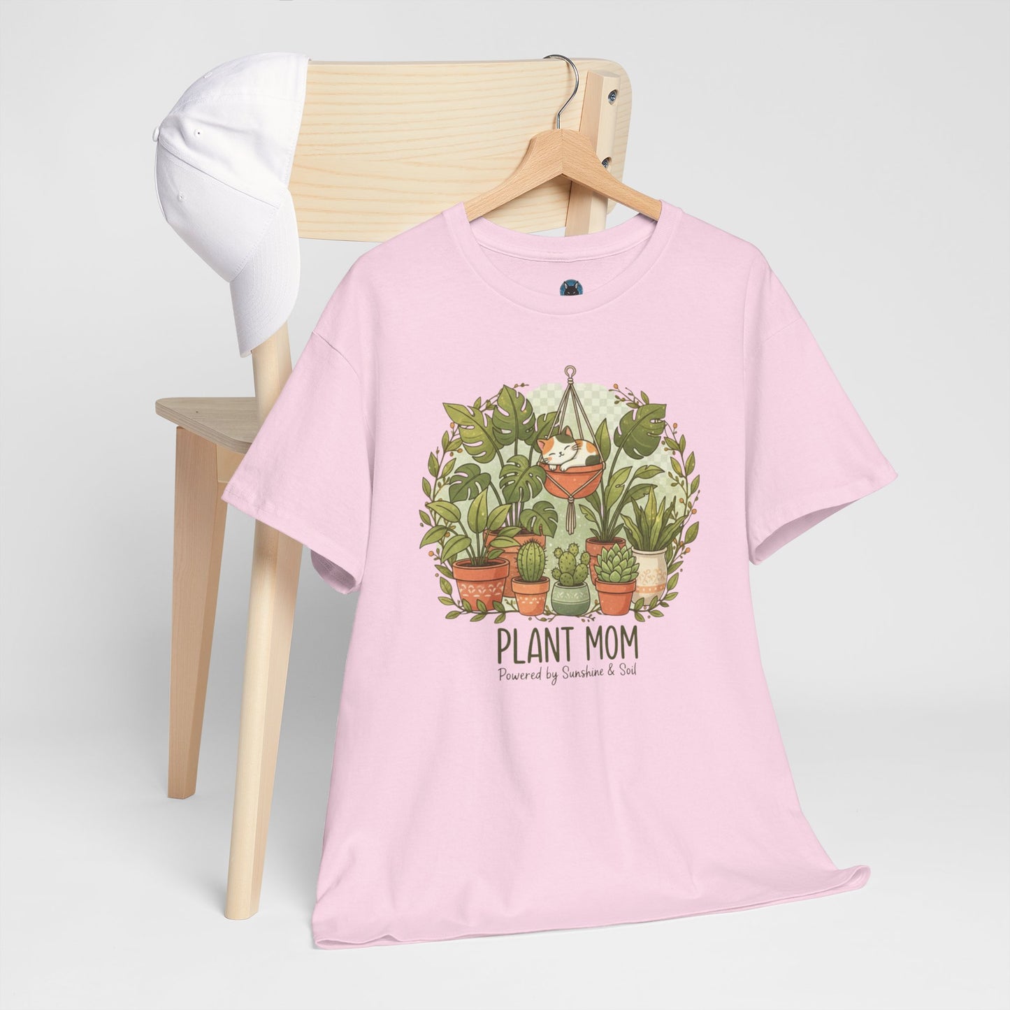 Plant Mom T-Shirt | Potted Plants Illustration, Houseplant Lover Tee