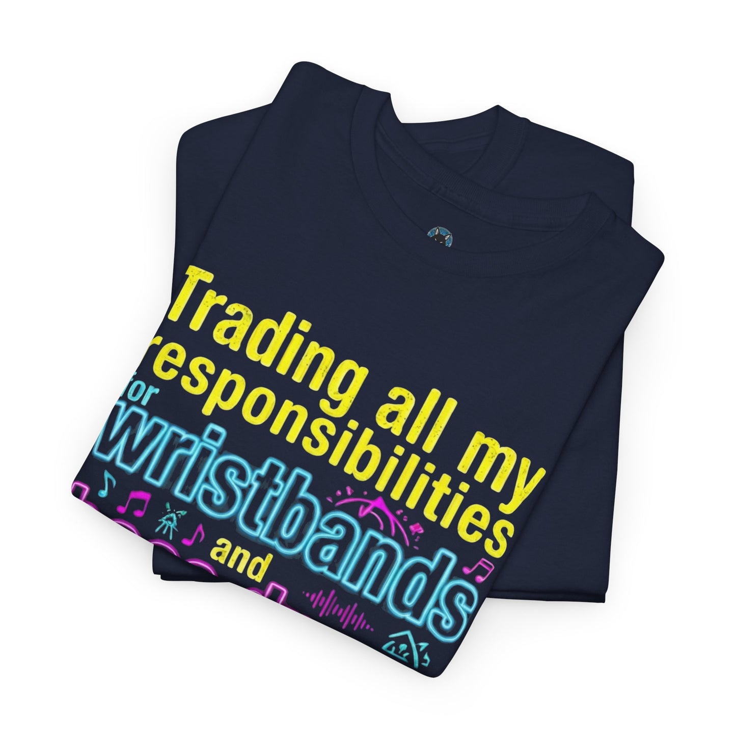 Reality Is Overrated graphic T-Shirt - Funny EDM Rave Shirt- Bass Head - Festival Gear- Dubstep Lover Gift - Neon Concert Party Tee