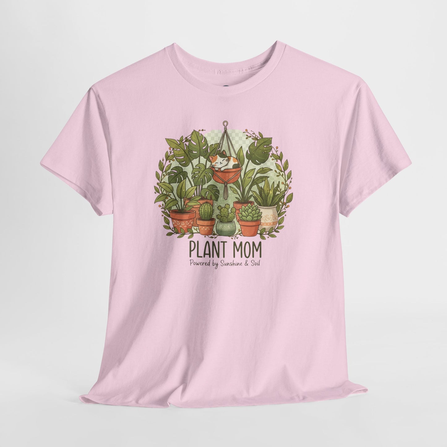 Plant Mom T-Shirt | Potted Plants Illustration, Houseplant Lover Tee
