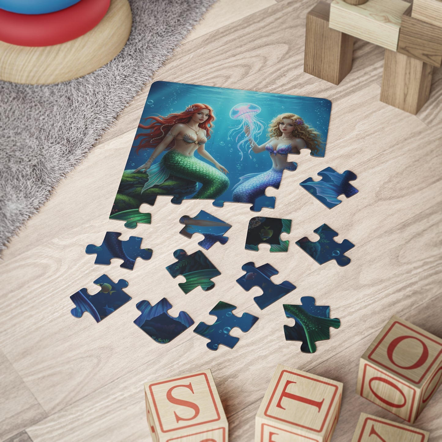 Kids' Puzzle, 30-Piece Mermaid Puzzle