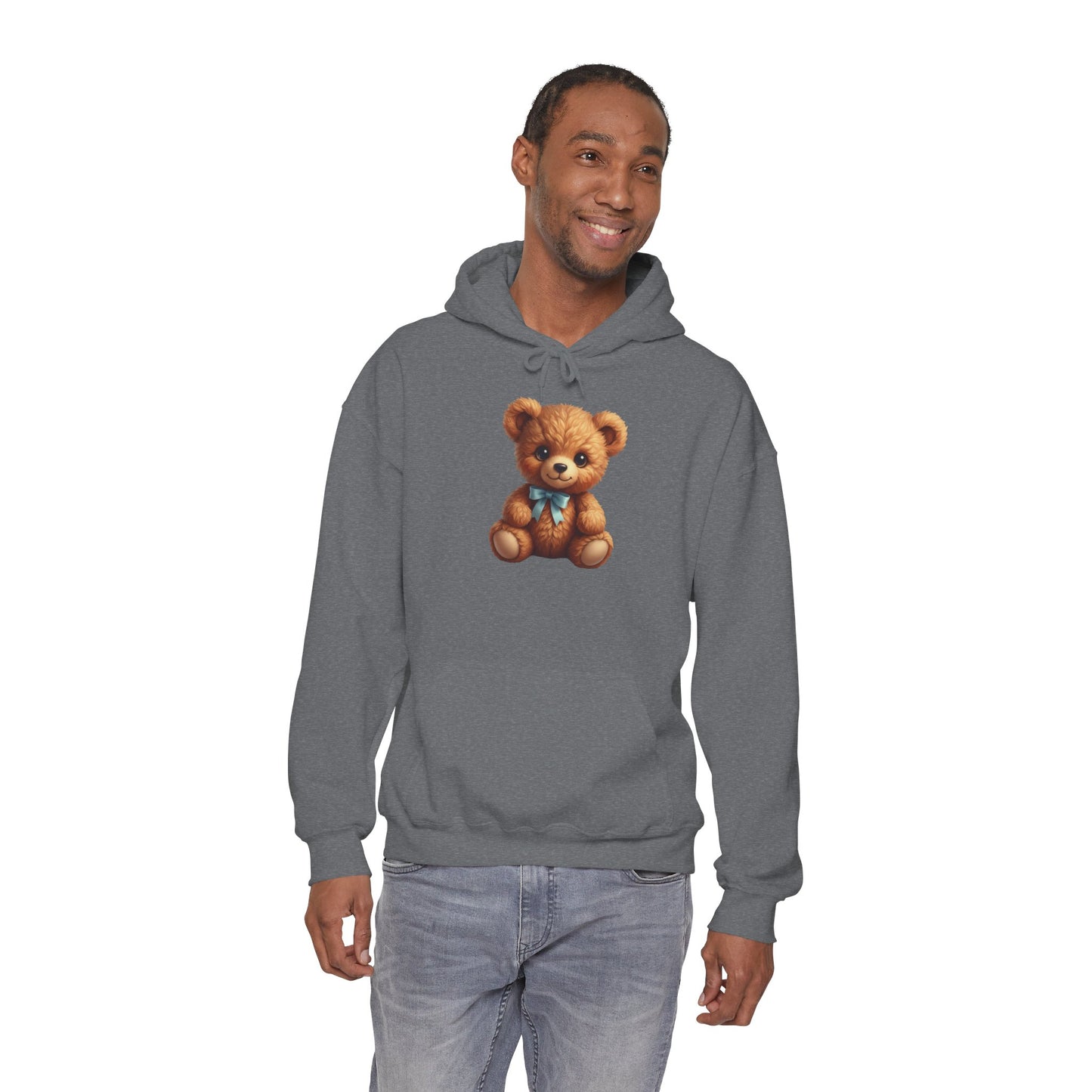 Teddy Bear Hoodie Sweatshirt - Cozy Unisex Heavy Blend™