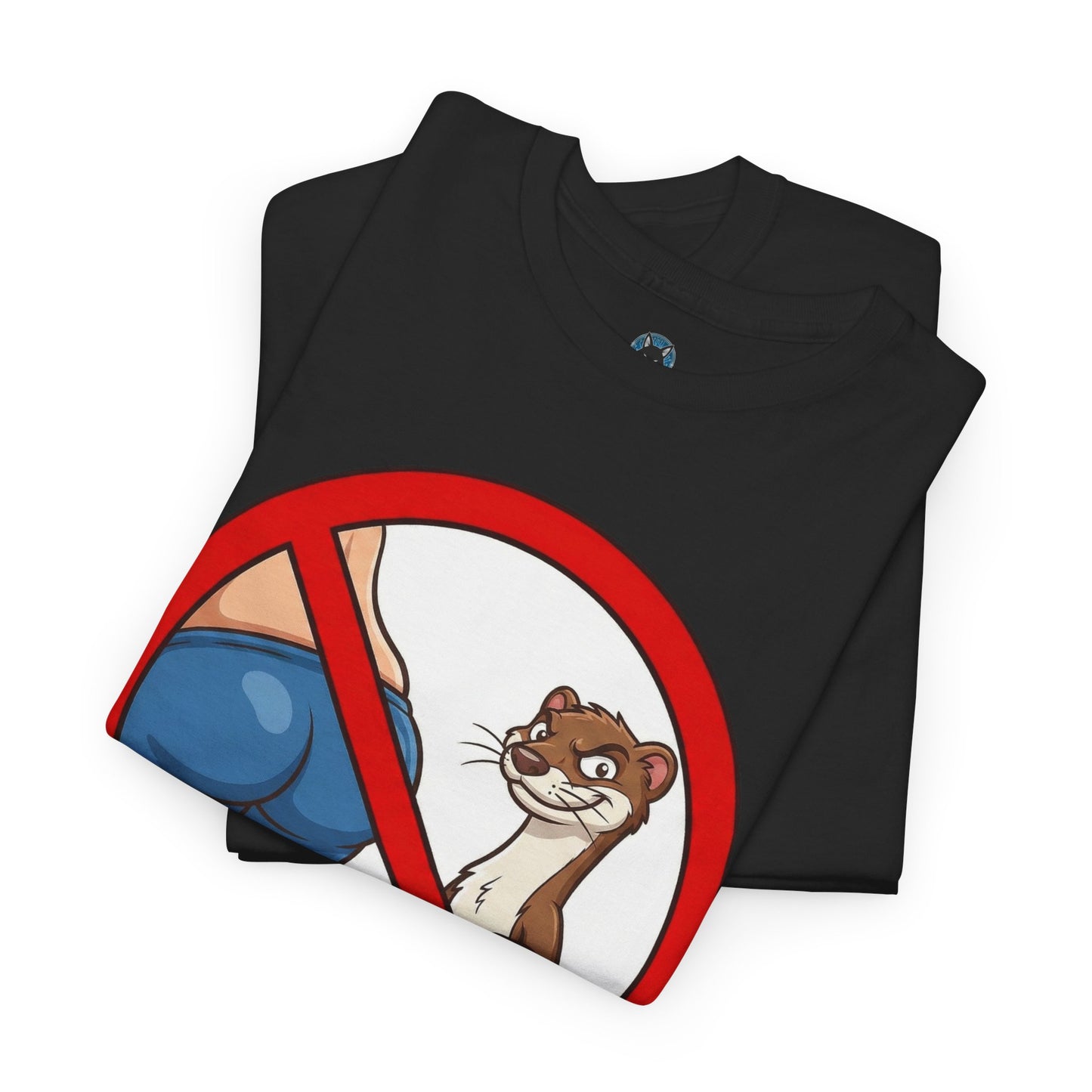 No Butt Weasels Shirt - Sarcastic Animal Graphic Tee - Funny Weird Graphic Tee - Niche Meme Shirt - Bizarre Animal Art Gag Shiret