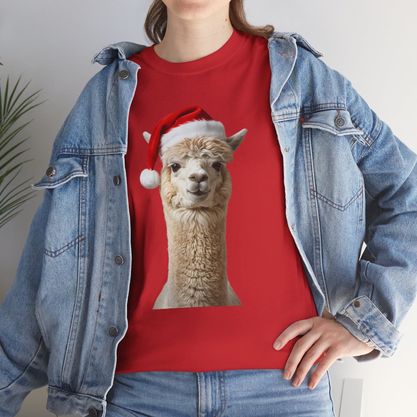 Alpaca Santa T-Shirt